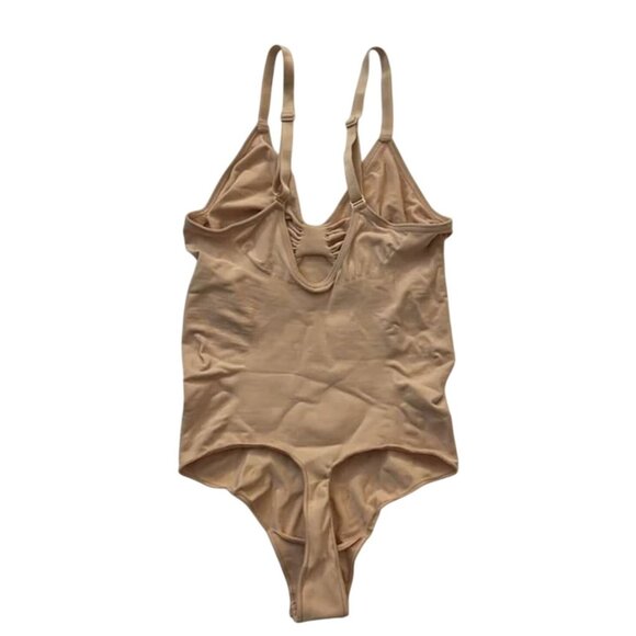 Skims Sculpting Thong Bodysuit XXS/XS (US 0-2) Ochre Tan NWT - Picture 2 of 6